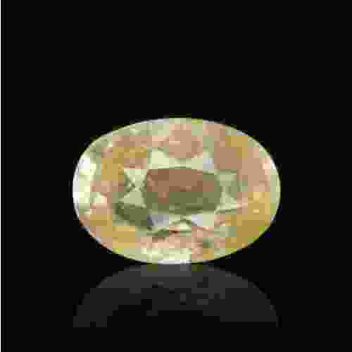 Yellow Sapphire (Pukhraj) Sri Lanka - 6.86 Carat (7.50 Ratti)