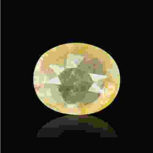 Yellow Sapphire (Pukhraj) Sri Lanka - 7.92 Carat (8.50 Ratti)