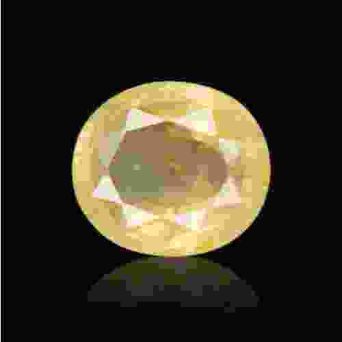 Yellow Sapphire (Pukhraj) Sri Lanka - 4.46 Carat (5.00 Ratti)