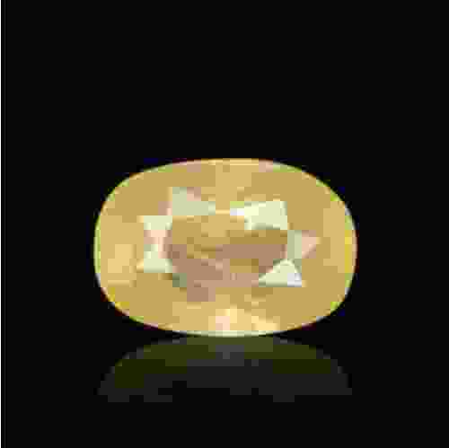 Yellow Sapphire (Pukhraj) Sri Lanka - 4.66 Carat (5.25 Ratti)