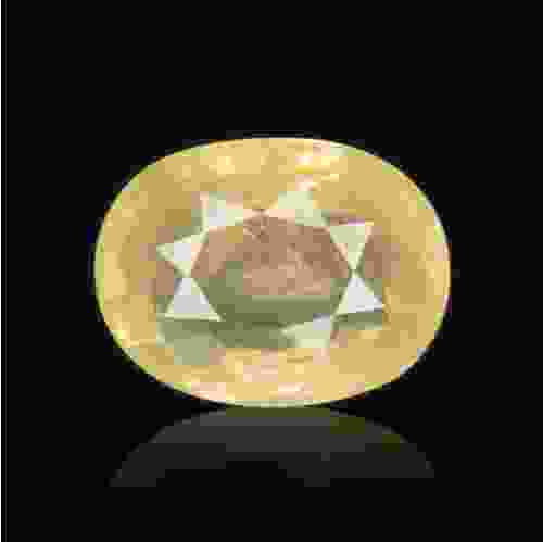 Yellow Sapphire (Pukhraj) Sri Lanka - 10.27 Carat (11.50 Ratti)