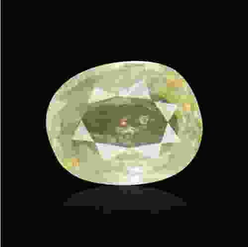 Yellow Sapphire (Pukhraj) Sri Lanka - 5.13 Carat (5.50 Ratti)