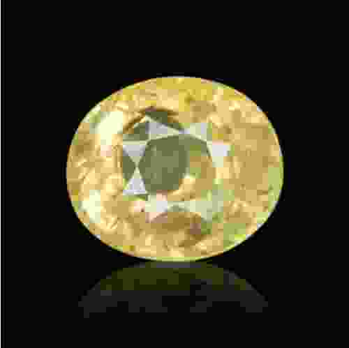 Yellow Sapphire (Pukhraj) Sri Lanka - 5.17 Carat (5.60 Ratti)