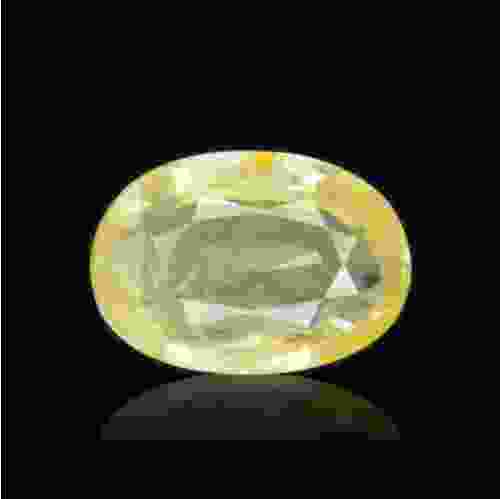 Yellow Sapphire (Pukhraj) Sri Lanka - 4.79 Carat (5.25 Ratti)