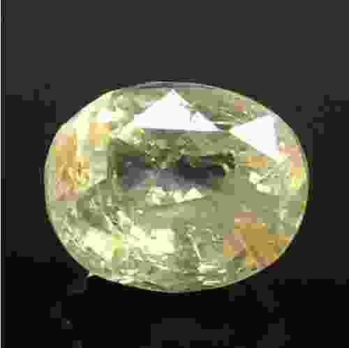 Natural Ceylon Yellow Sapphire - 2.55 Carat 