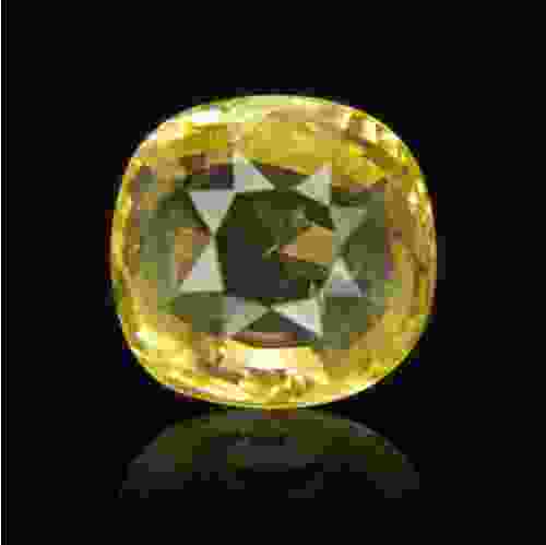 Yellow Sapphire (Pukhraj) Sri Lanka - 5.94 Carat (6.50 Ratti)