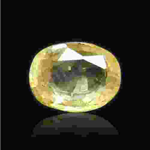 Yellow Sapphire (Pukhraj) Ceylon  - 3.46 Carat (3.90 Ratti)