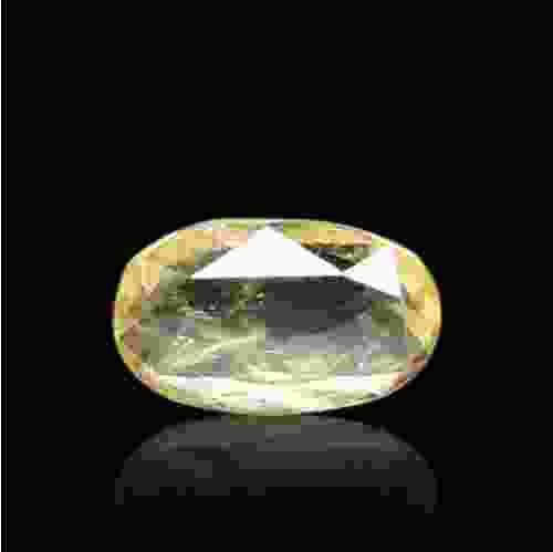 Yellow Sapphire (Pukhraj) Ceylon  - 5.08 Carat (5.50 Ratti)