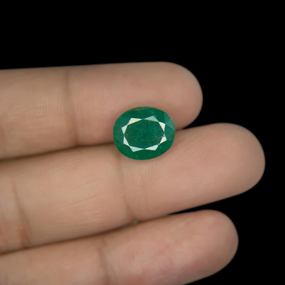 Emerald (Panna) Zambian - 6.24 Carat (7.00 Ratti)