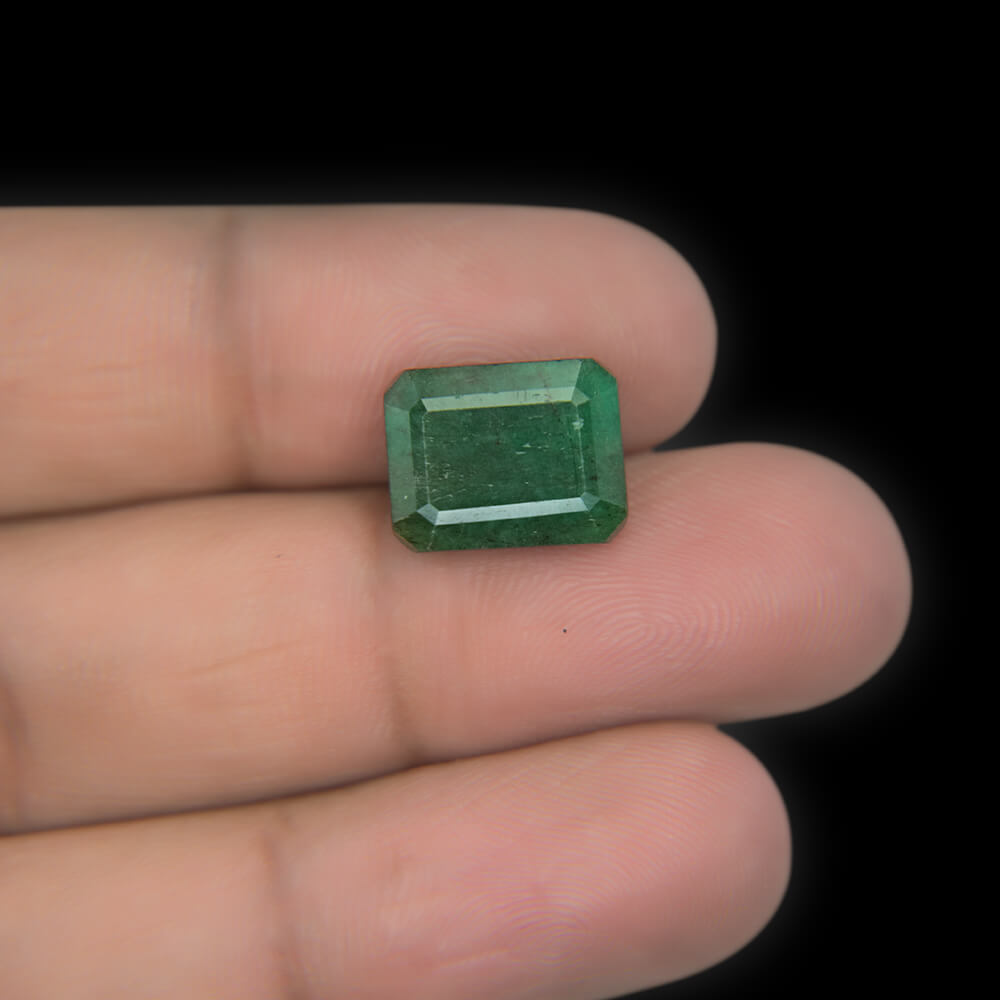 Emerald (Panna) Zambian - 6.90 Carat (7.50 Ratti)
