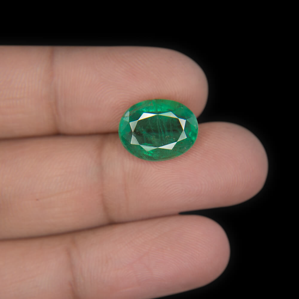Emerald (Panna) Zambian - 6.47 Carat (7.25 Ratti)
