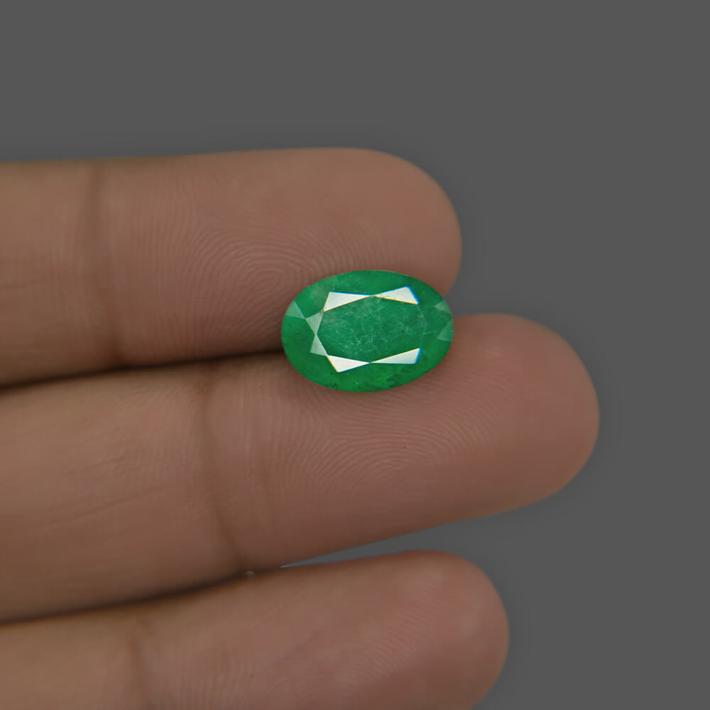 Emerald (Panna) Zambian - 4.01 Carat (4.50 Ratti)