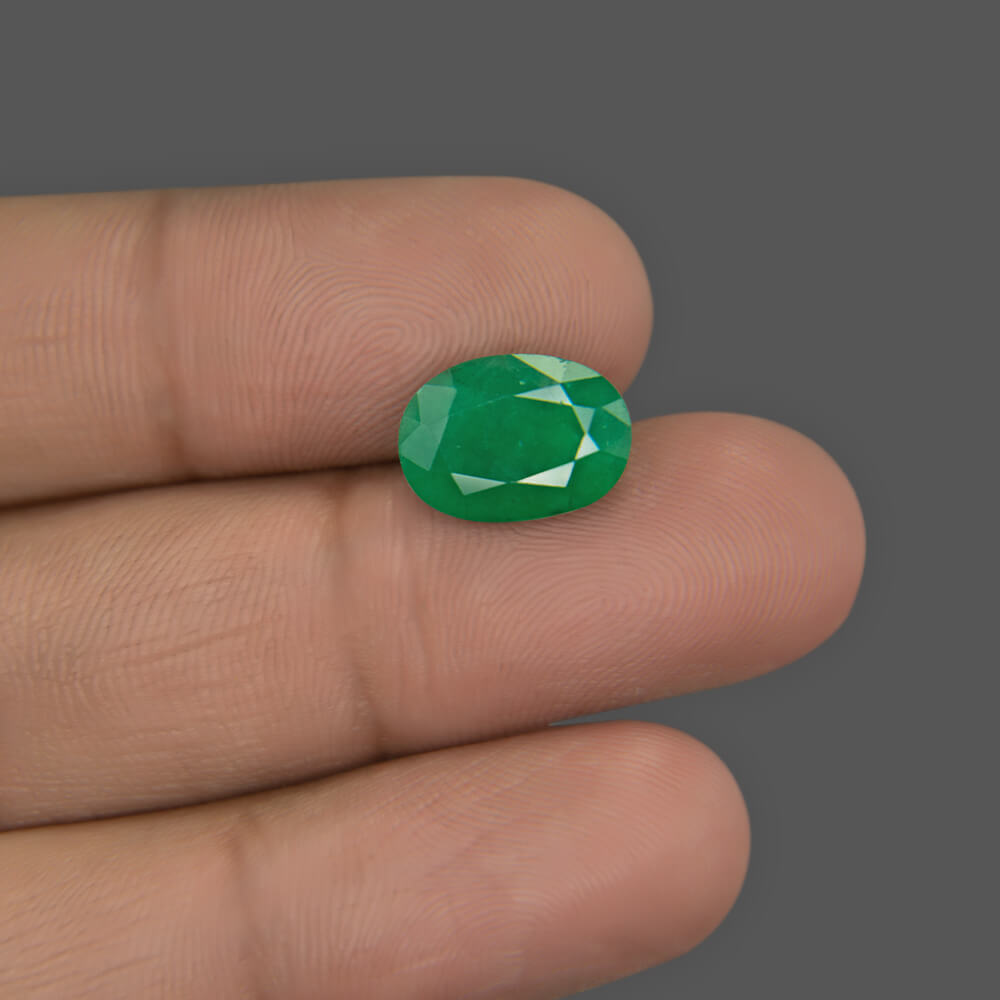 Emerald (Panna) Zambian - 4.71 Carat (5.25 Ratti)