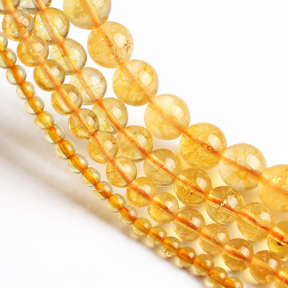 Citrine Beads Beads String