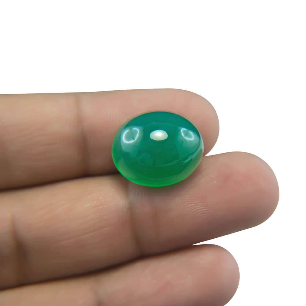 Green Onyx (Hakik) - 14.72 Carat