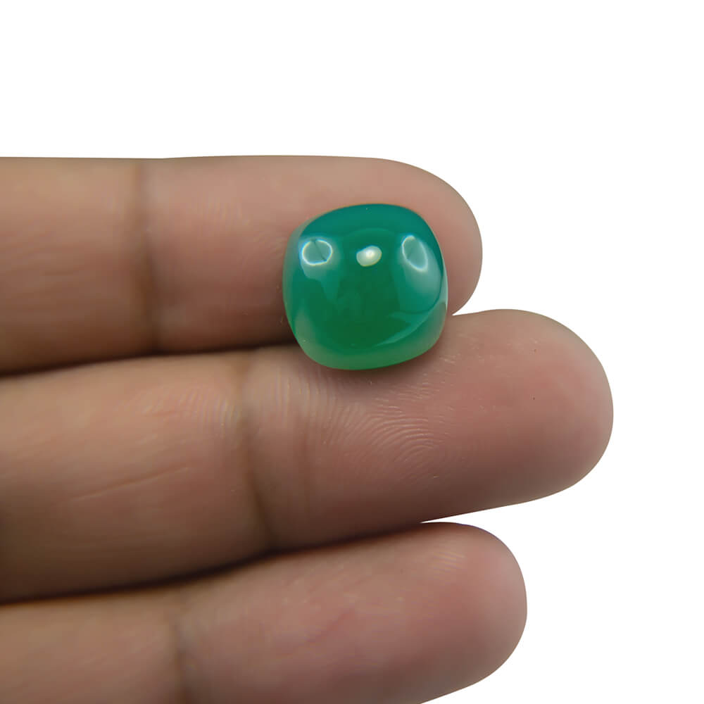 Green Onyx (Hakik) - 9.87 Carat