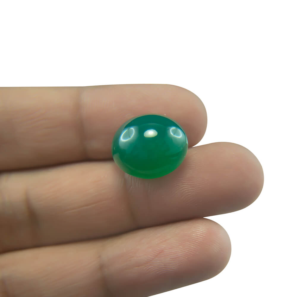 Green Onyx (Hakik) - 12.84 Carat