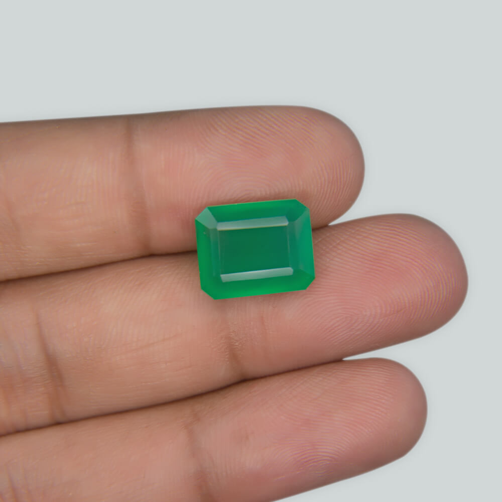 Green Onyx (Hakik) - 7.85 Carat