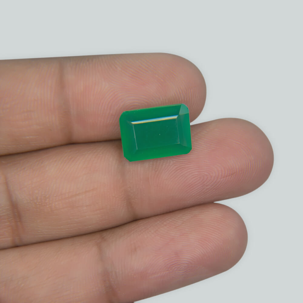 Green Onyx (Hakik) - 5.83 Carat