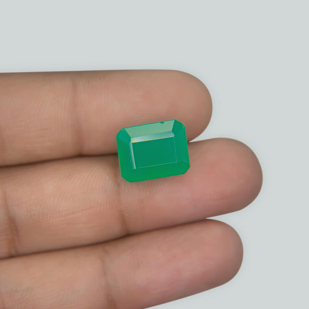Green Onyx (Hakik) - 7.38 Carat
