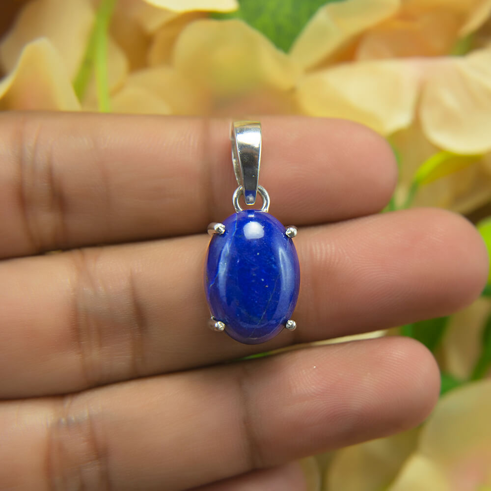 Lapis Lazuli Silver Pendant