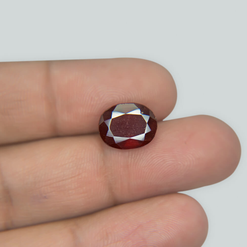 Hessonite Garnet (Gomed) - 5.81 Carat (6.50 Ratti)