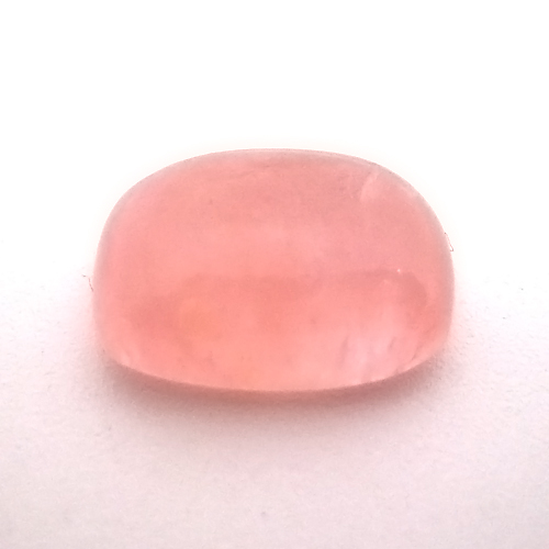 11.41 Carat/ 12.67 Ratti Oval Cabochon Natural Pink Morganite Gemstone