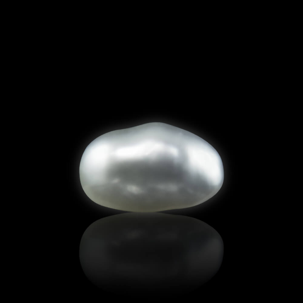 Certified Original Keshi Pearl - 3.33 Carat (3.70 Ratti)