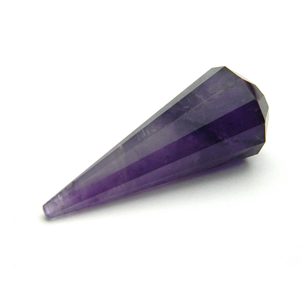 Amethyst Pendulum Point