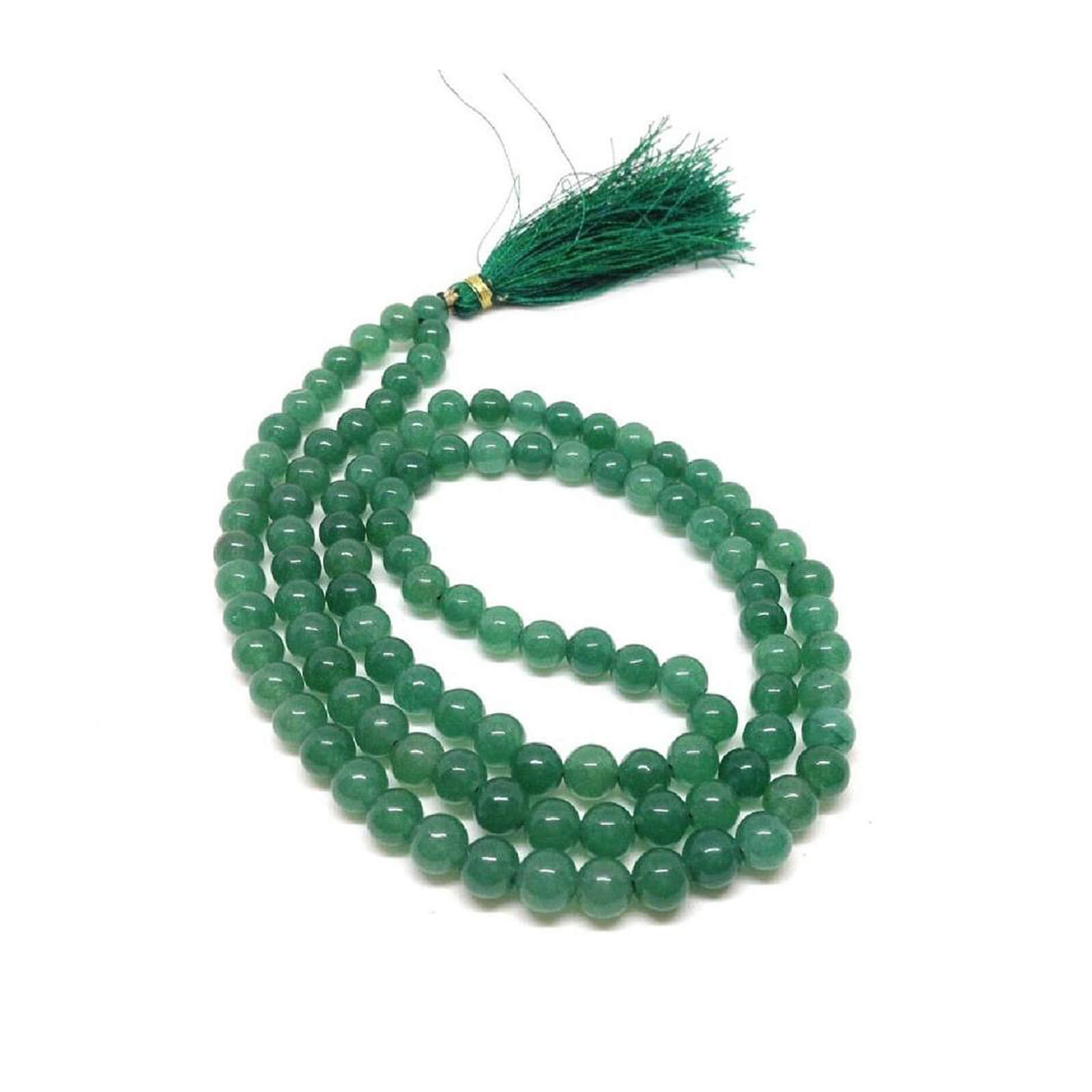 Green Hakik Tasbih Beads Mala