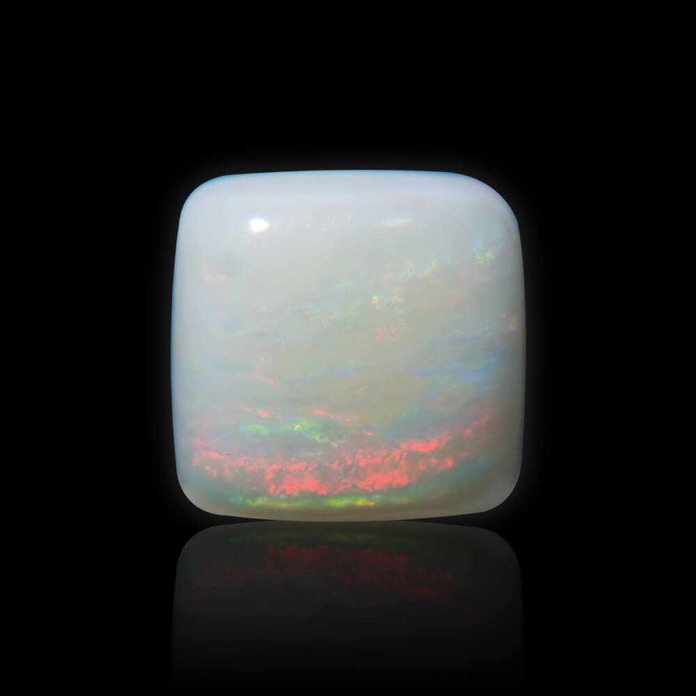 Natural Australian Fire Opal  - 10.85 Carat (12.00 Ratti)