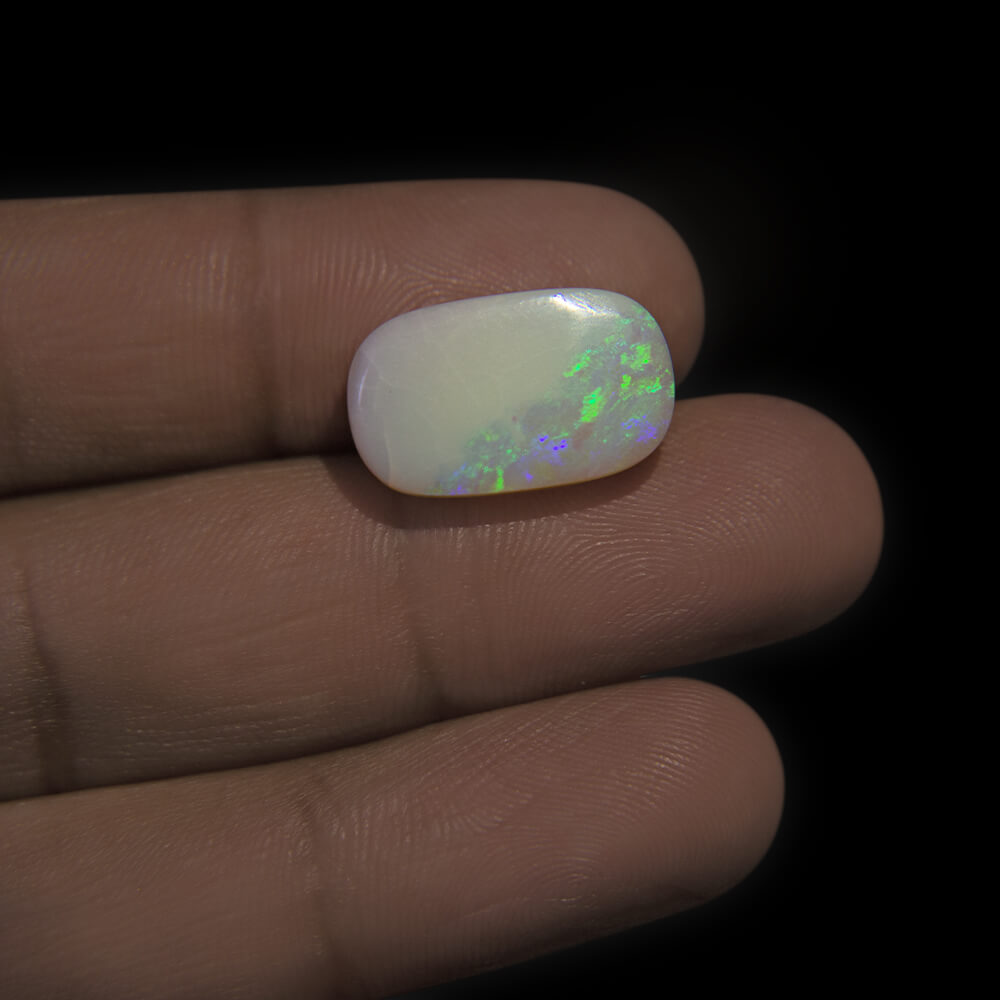 White Opal with Fire - 10.30 Carat