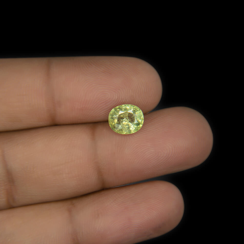 Pitambari (Bi-Color Sapphire)  - 2.37 Carat (2.50 Ratti)
