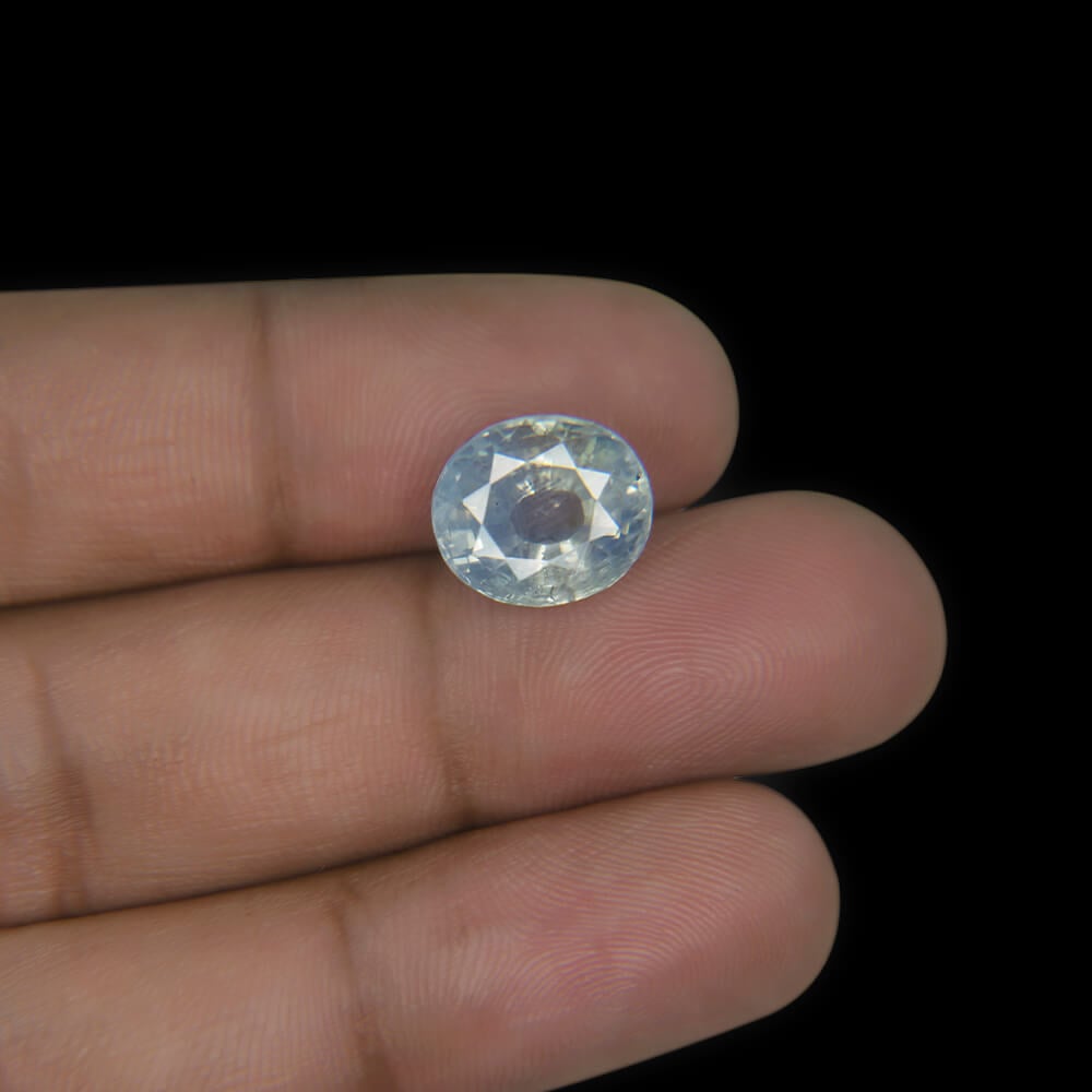 Neelambari (Bi-Color Sapphire)  - 8.68 Carat (9.50 Ratti)