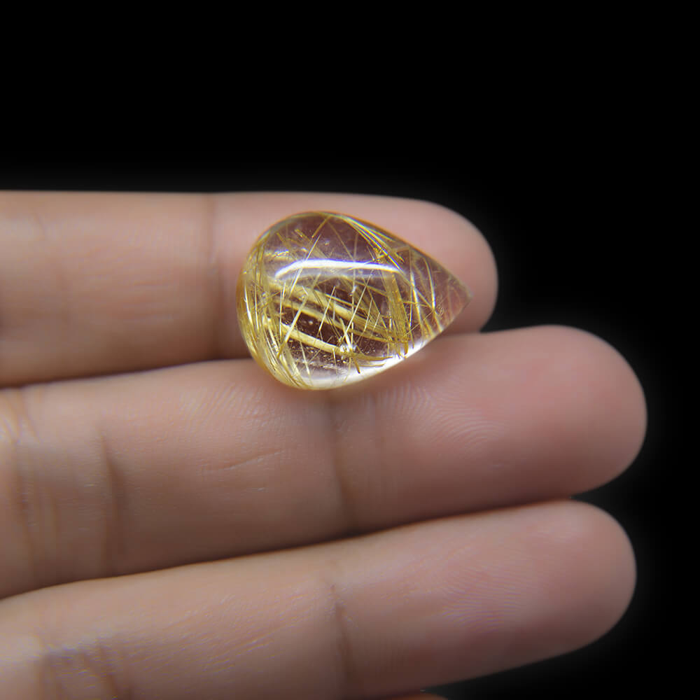 Golden Rutilated Quartz - 20.87 Carat