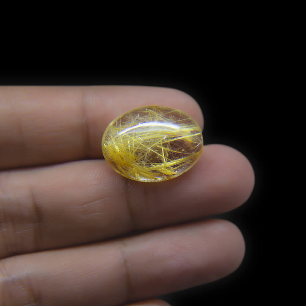 Golden Rutilated Quartz - 20.37 Carat