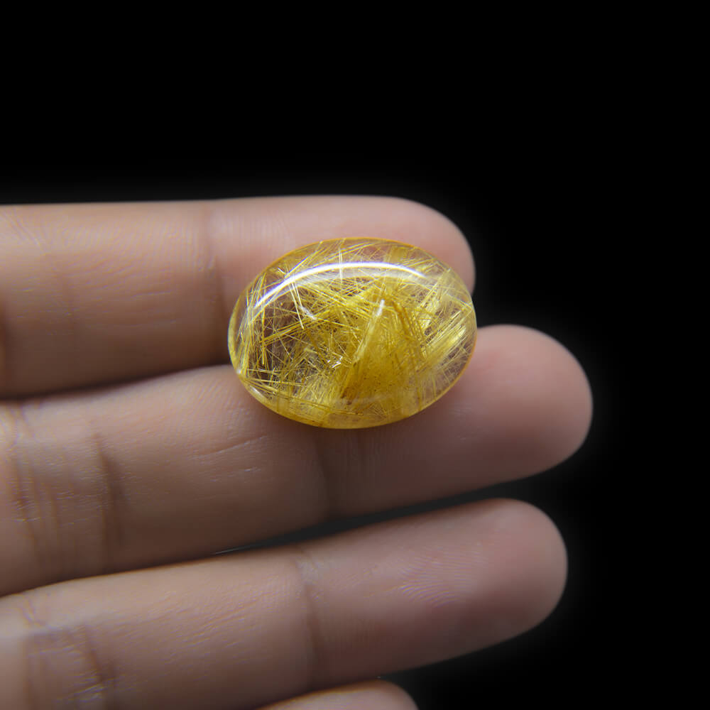 Golden Rutilated Quartz - 24.78 Carat