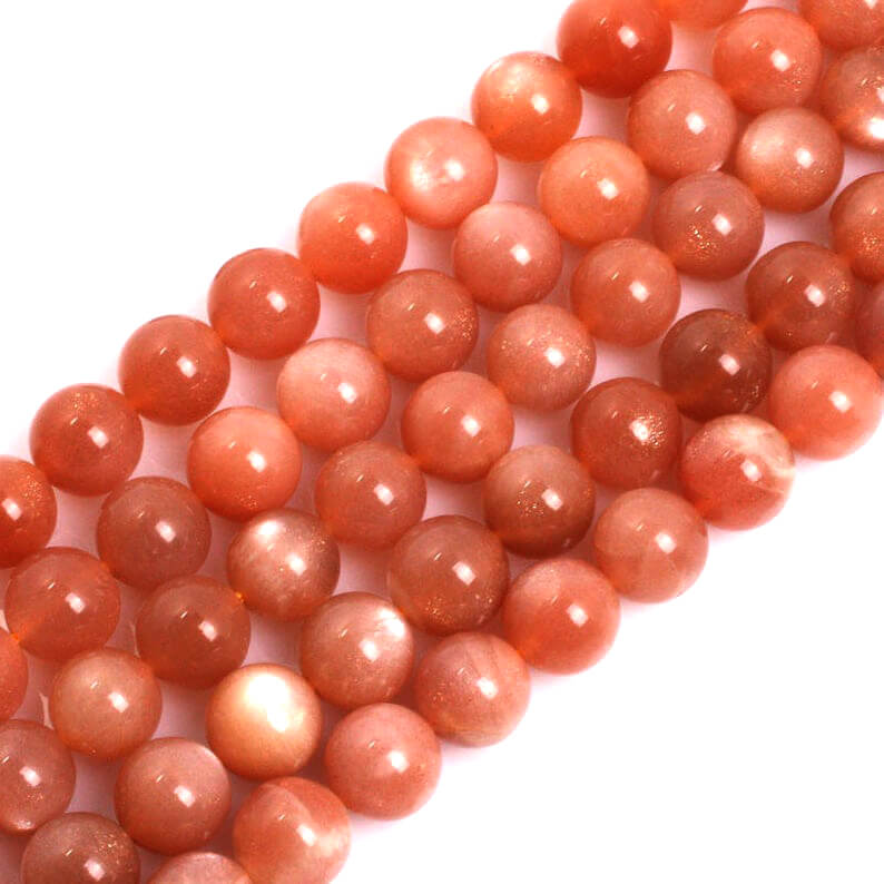 Sunstone Beads String