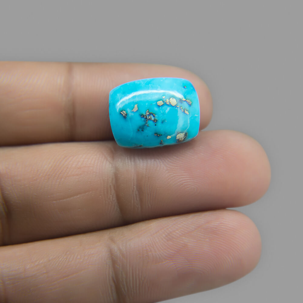 Turquoise (Firoza) Irani - 10.94 Carat (12.25 Ratti)