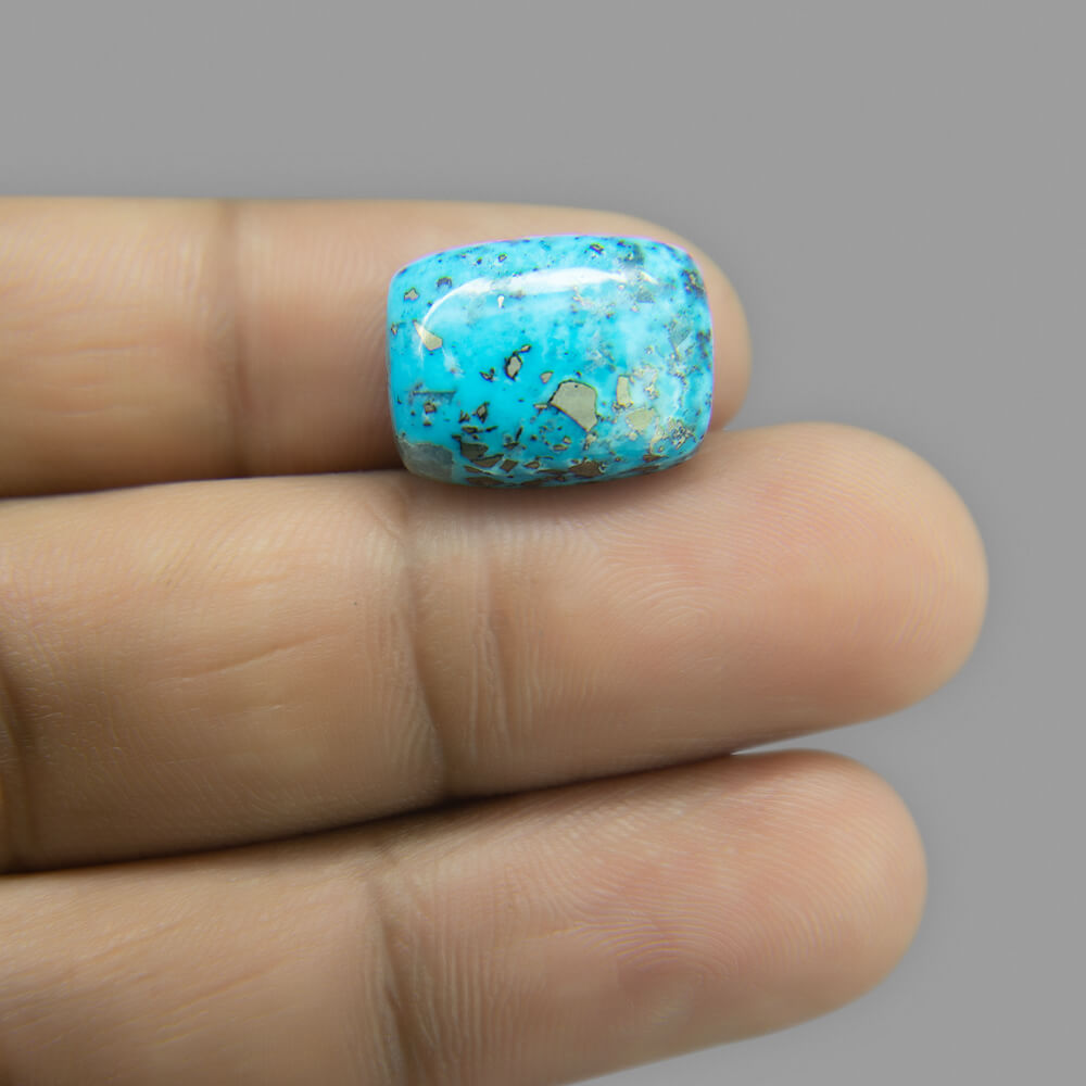 Turquoise (Firoza) Irani - 10.68 Carat (11.80 Ratti)