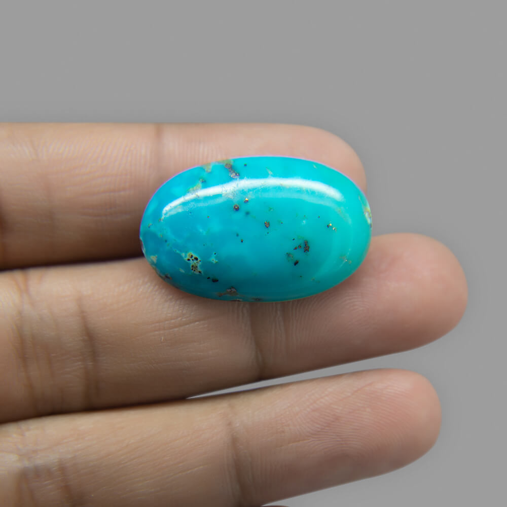Turquoise (Firoza) Irani - 26.97 Carat
