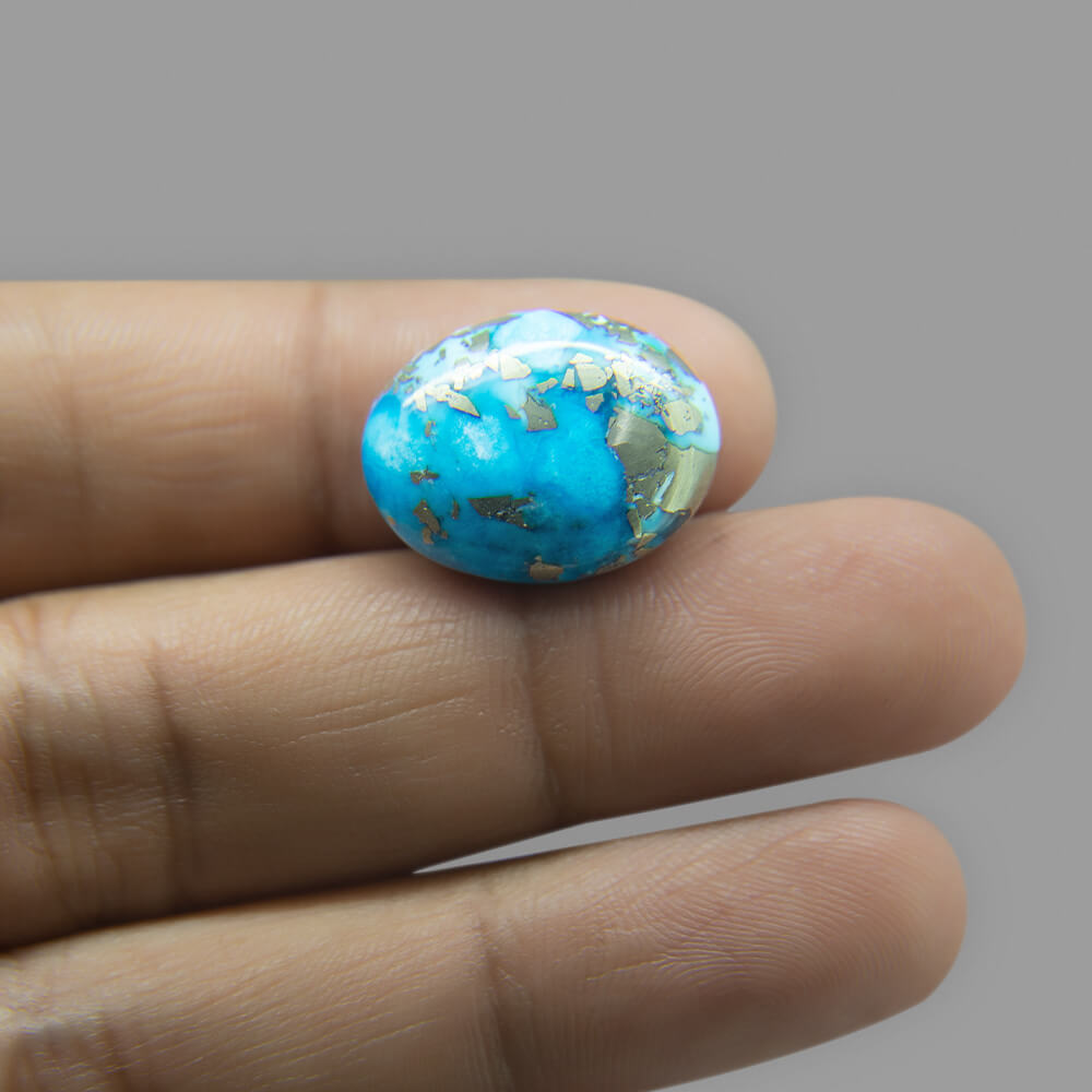 Turquoise (Firoza) Irani - 22.15 Carat