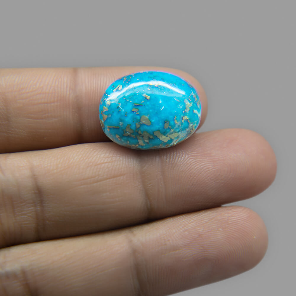 Turquoise (Firoza) Irani - 18.08 Carat