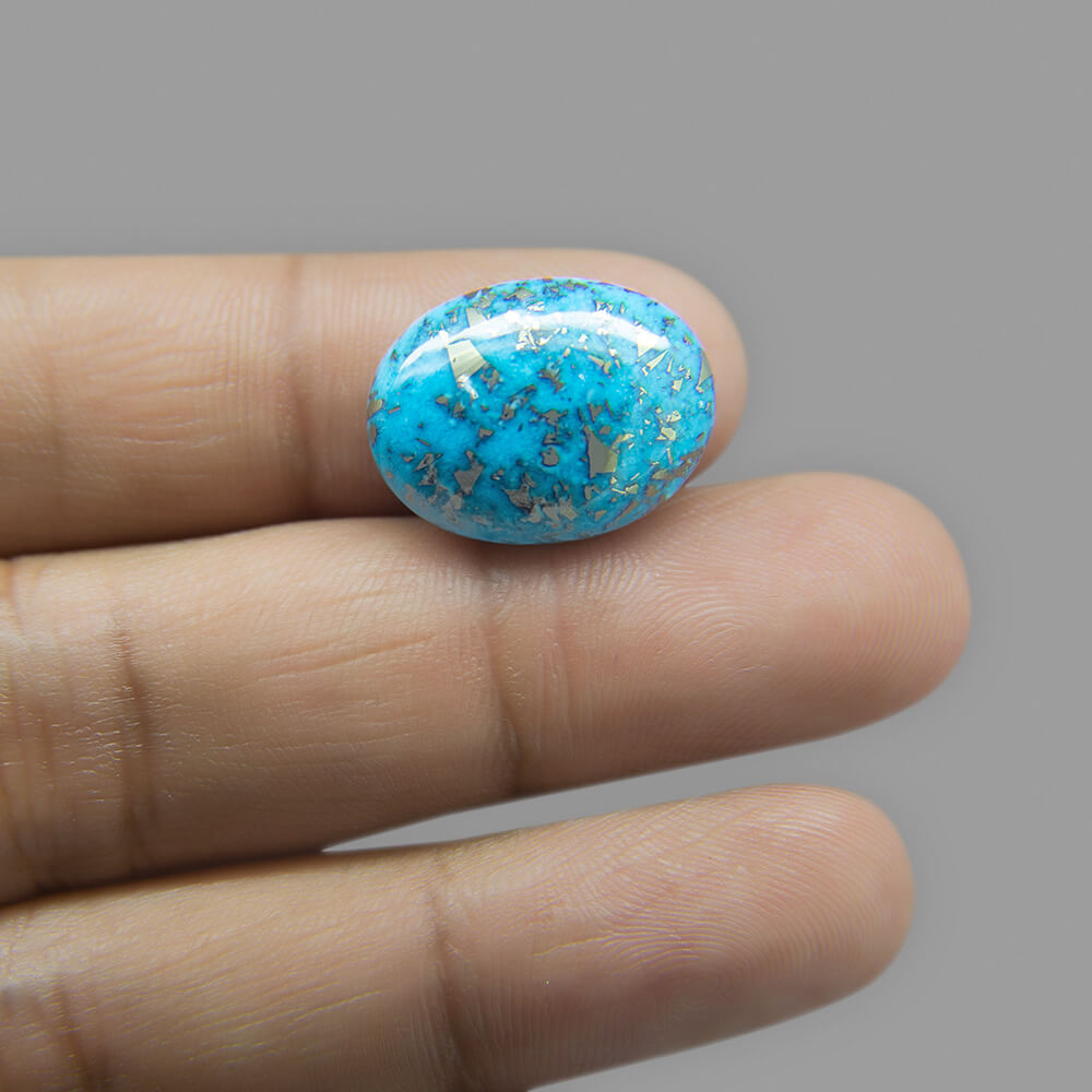 Turquoise (Firoza) Irani - 18.05 Carat
