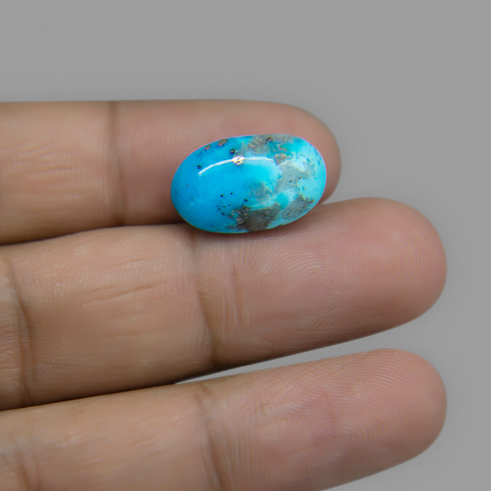 Turquoise (Firoza)  - 10.19 Carat