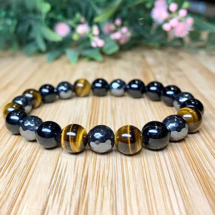 Triple Protection Beads Bracelet