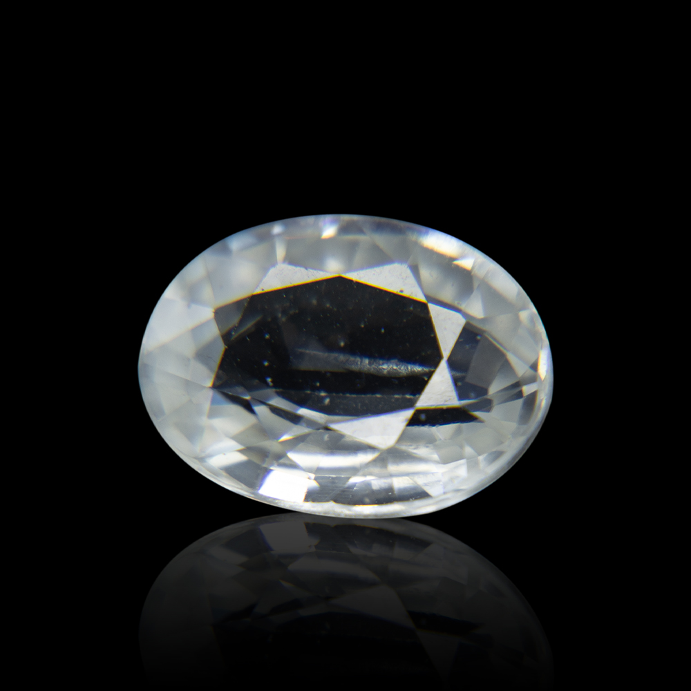 Natural Ceylon White Zircon 10.55 Carat