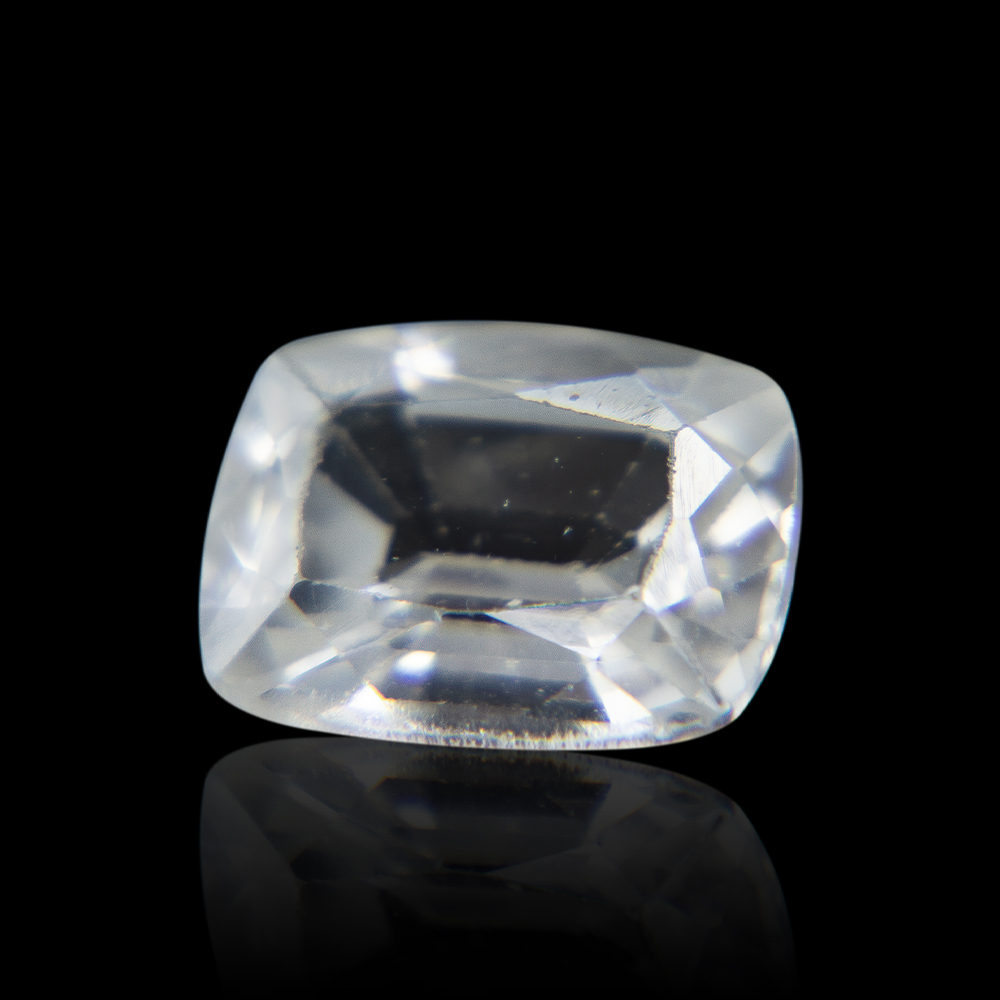 Natural Ceylon White Zircon 4.12 Carat/ 4.57 Ratti 