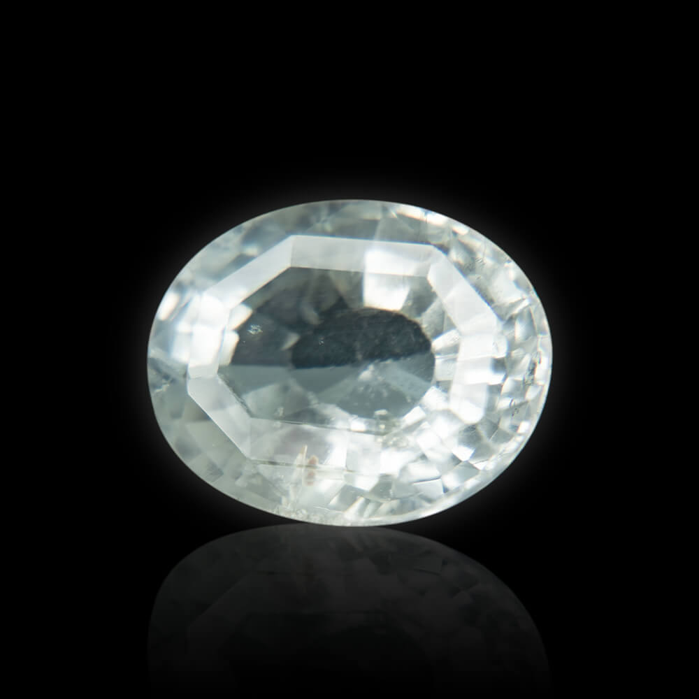 White Sapphire - 6.46 Carat
