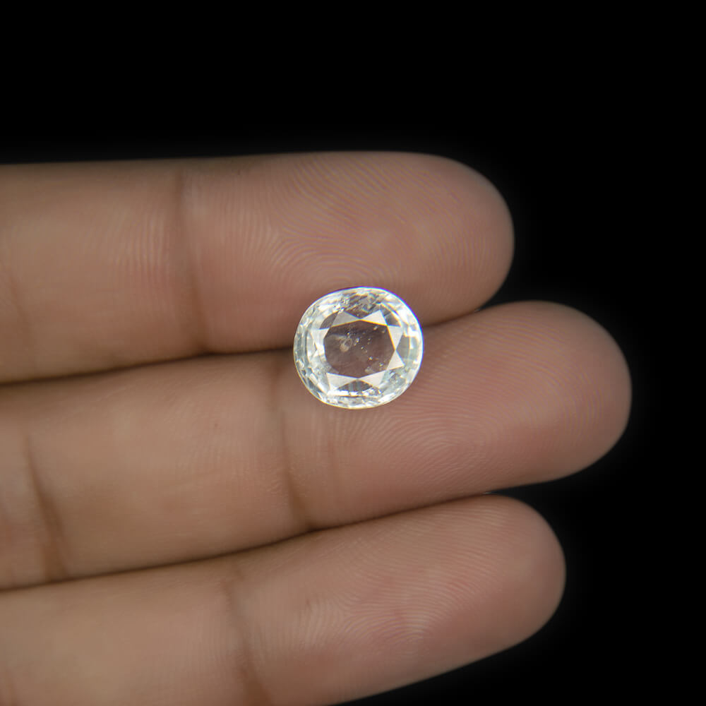White Sapphire - 6.05 Carat